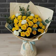 Букет цветов из:  Розы в Даровской