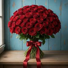 Букет Красные розы Блэк Меджик в Даровской
