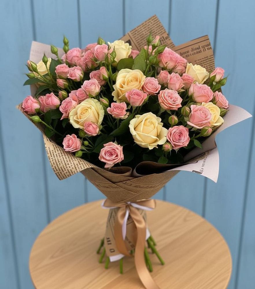 Букет цветов из: Розы в Даровской