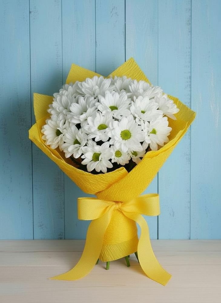 Букет цветов из: Хризантемы в Даровской