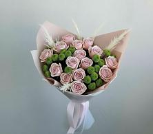 Букет цветов из:  Розы и Хризантемы в Даровской