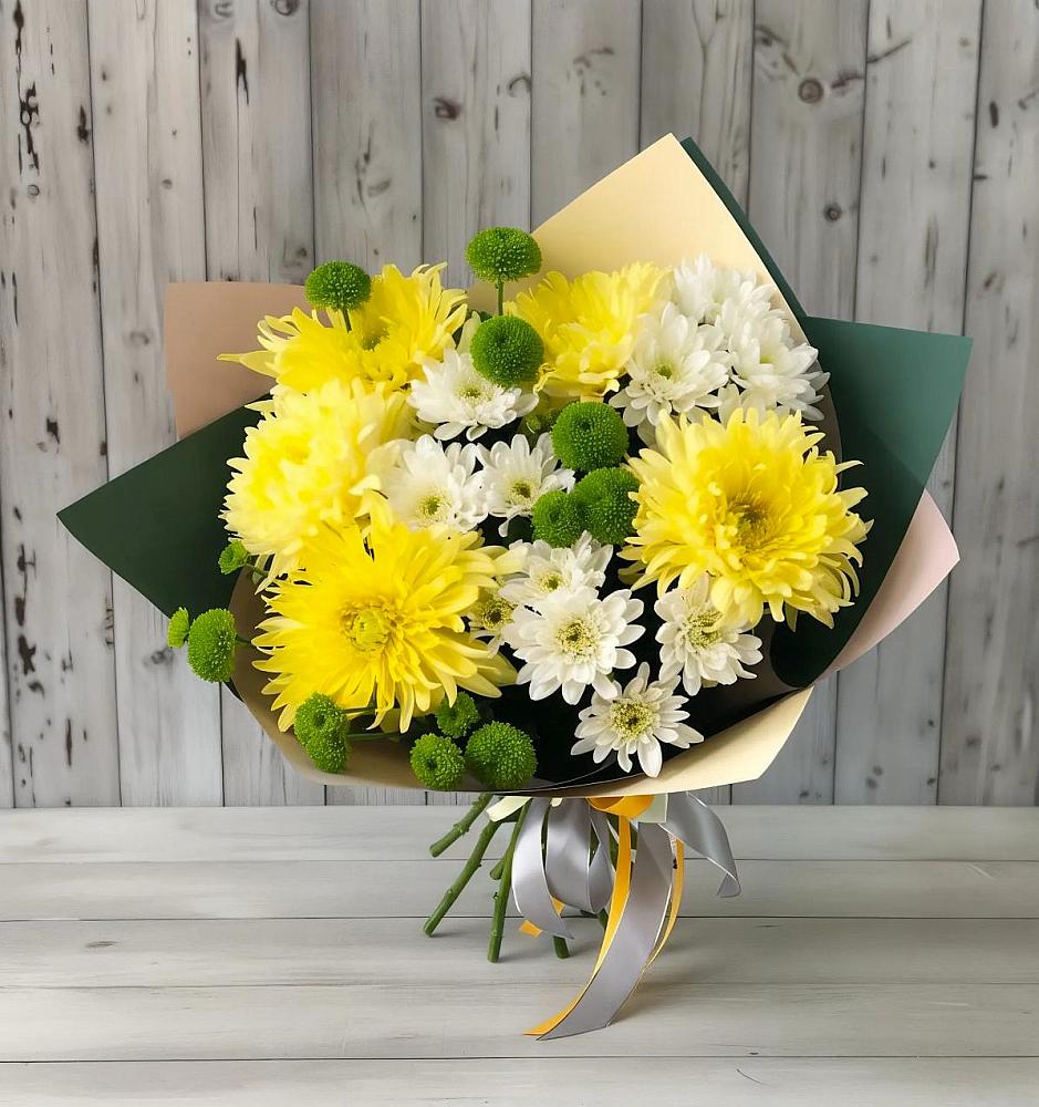Букет цветов из: Хризантемы в Даровской