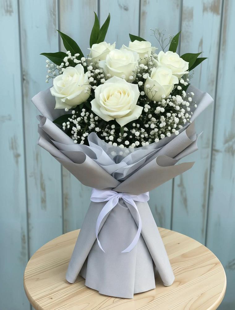 Букет цветов из: Розы в Даровской