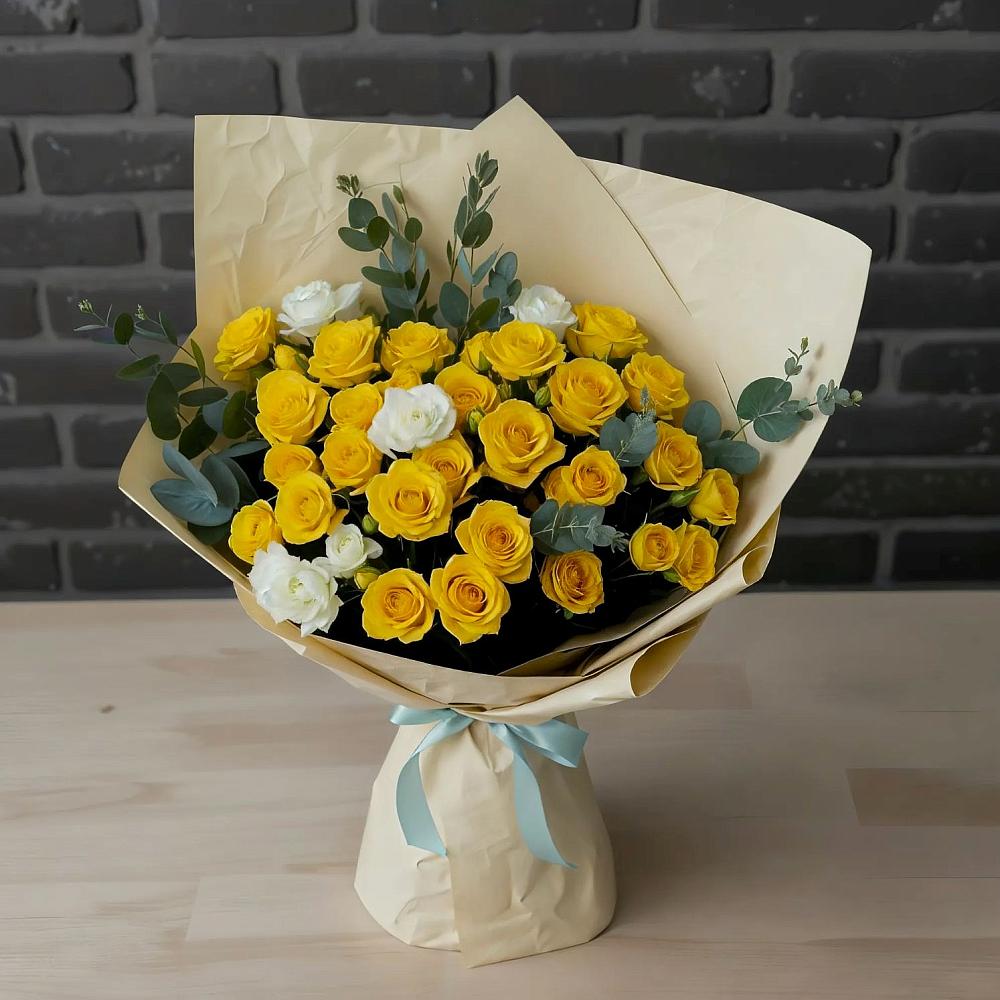 Букет цветов из: Розы в Даровской