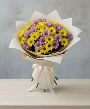 Букет цветов из:  Хризантемы в Даровской