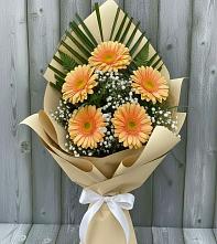 Букет цветов из:  Герберы в Даровской