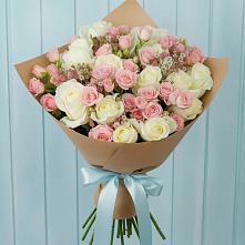 Букет цветов из:  Розы #REPLACE_PRED# Даровской