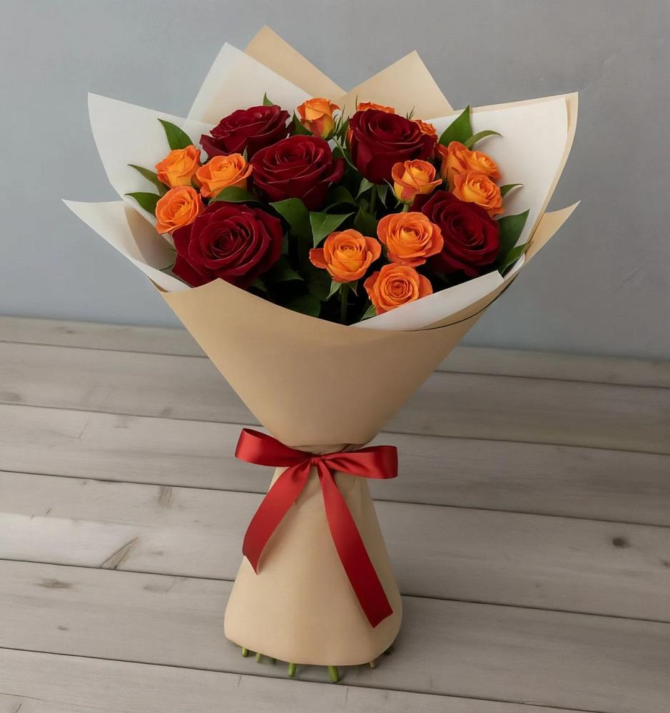 Букет Любовь и восторг в Даровской